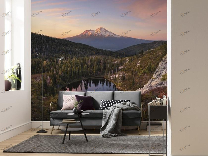 Komar Флизелиновые обои с пейзажами Wanderlust Shx9-010