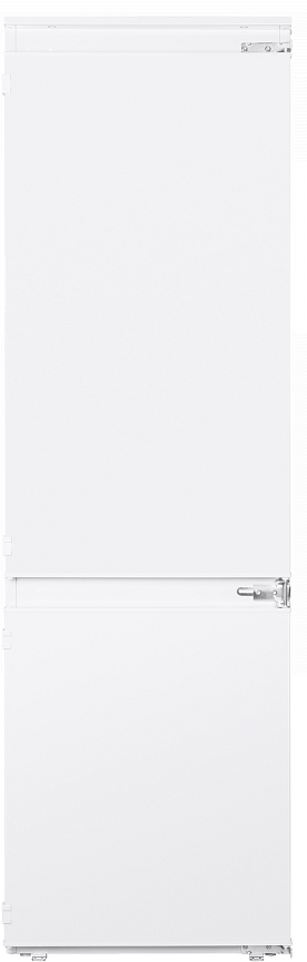 MBF177SW Холодильник встраиваемый / тип: двухкамерный с статической системой в холодильном и морозильном отделении.тип установки: встраиваемый.общий/полезный объем, л: 273/270.управление: электронное.класс энергопотребления: a+.тип хладогента: r600a.клима Santreyd  - Вид №2