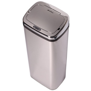 304009709 Урна сенсорная AGB-50S (хром, блестящая) KSITEX