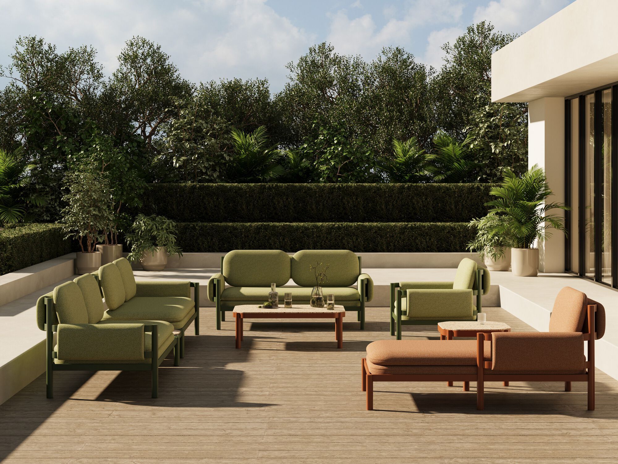 2-местный садовый диван Joyf Tropic ARCH-00110827 - Вид №5