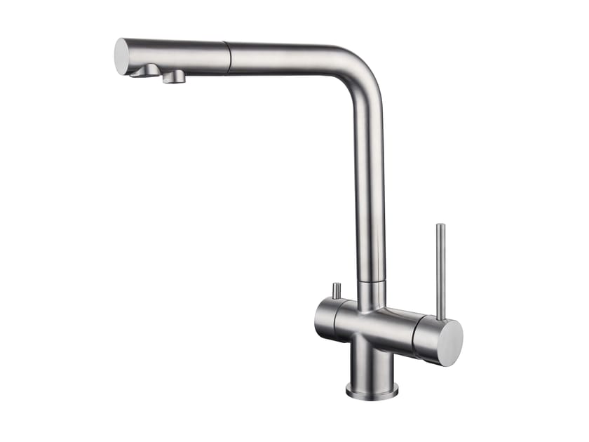 Смеситель для кухни из нержавеющей стали Tubico Kitchen River ARCH-00008074