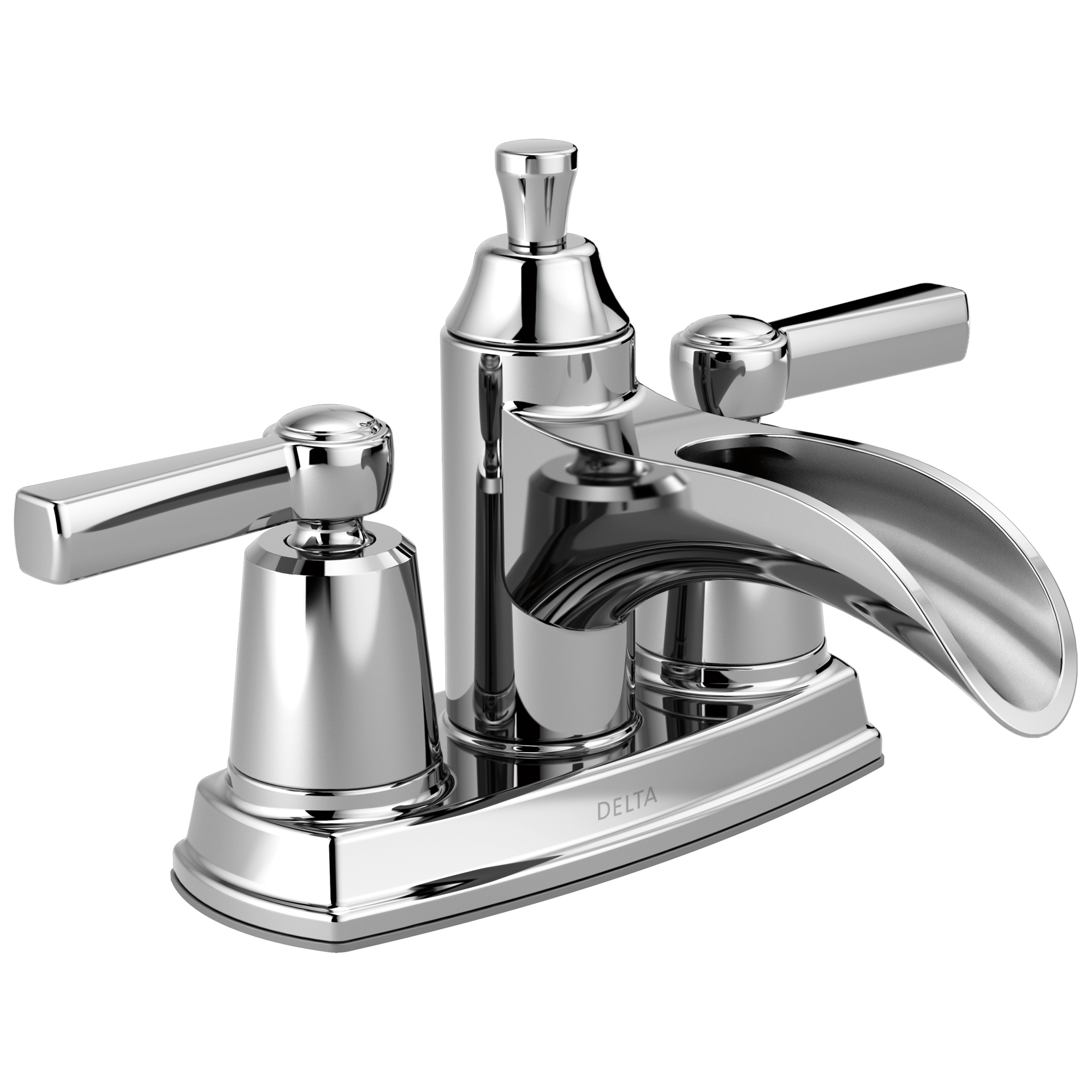 25746LF Смеситель с двумя ручками Delta Faucet Davis Хром