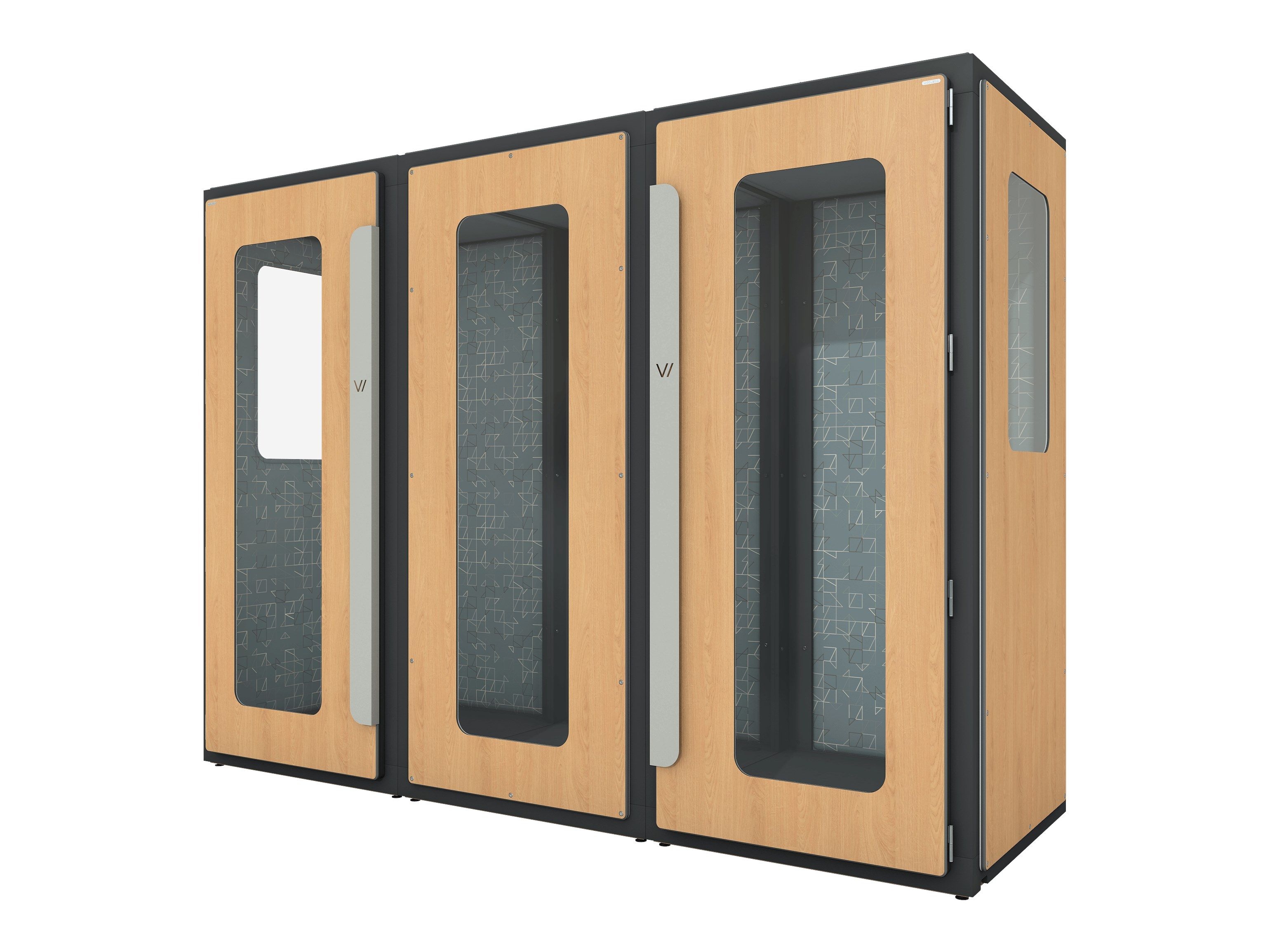 Многосторонняя акустическая офисная кабина Vicoustic VICBOOTH OFFICE CHAT BOOTH - 1x3 ARCH-00042881 - Вид №7