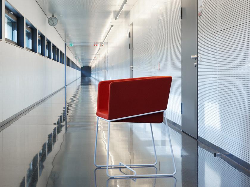 ROSSIN Санный стул с подлокотниками Tonic metal sun-id-1402062 - Вид №1