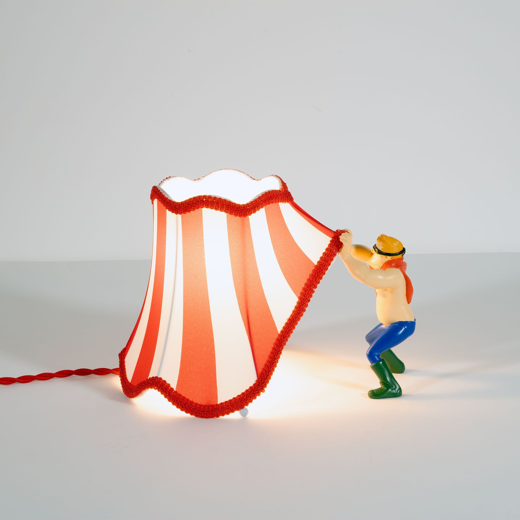 Настольная лампа из смолы Seletti Circus ARCH-00060042 - Вид №1