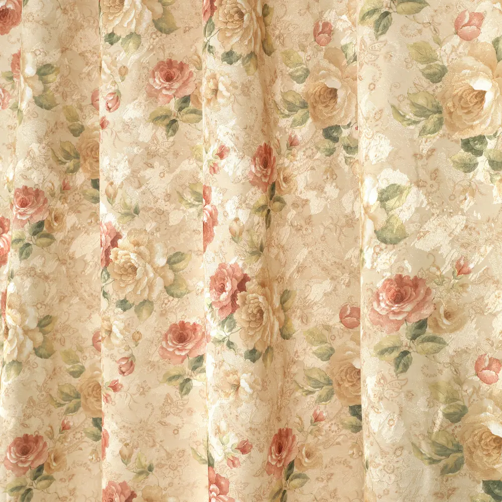 Ткань «Цветы интерио» 1 п/м 150 см цвет красный ТОРГОВЫЙ ДОМ ТЕКСТИЛЬ STLM-2149616 - Вид №5