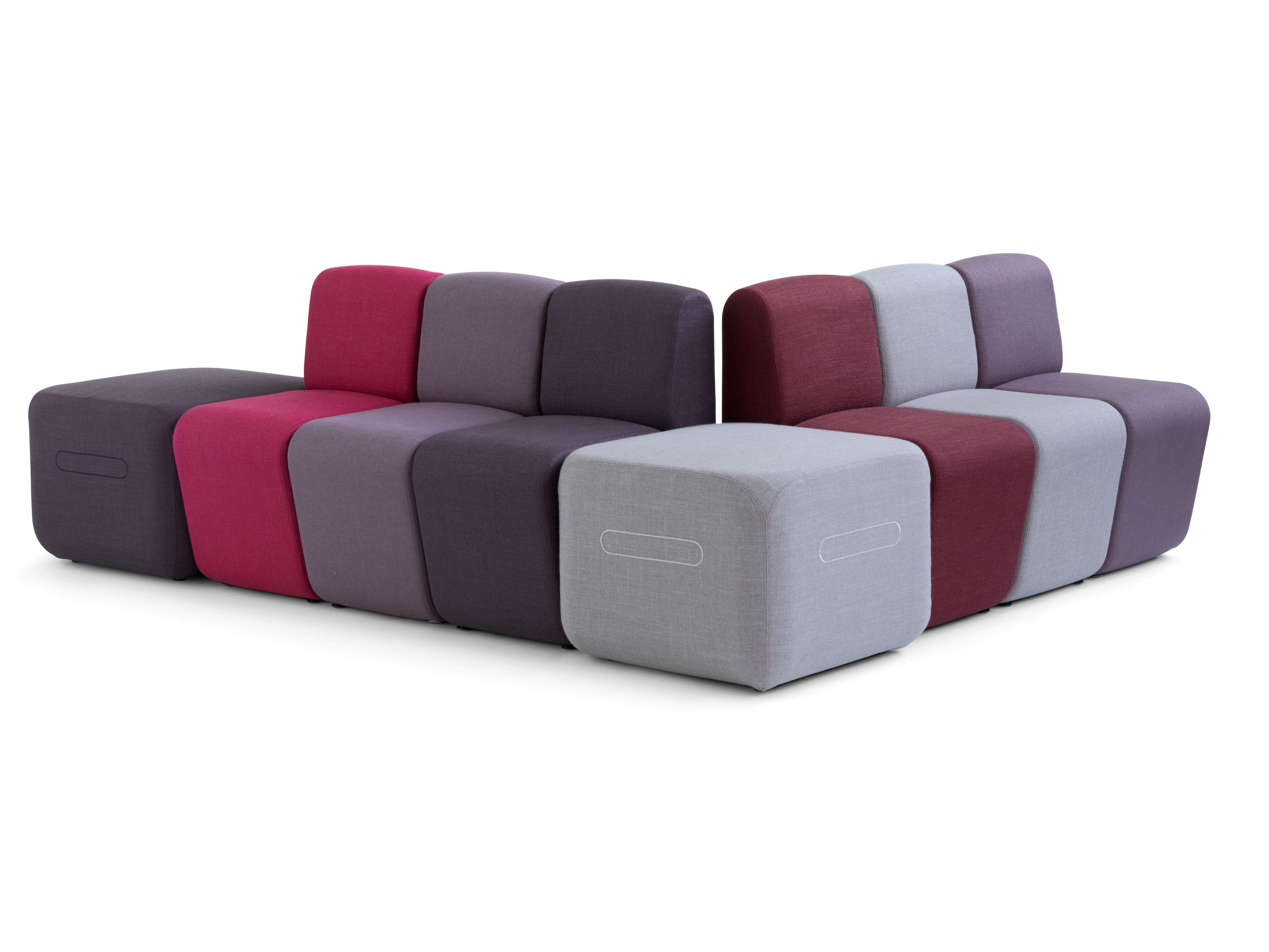 Квадратный пуф из ткани Bla Station ARCH-00129486 - Вид №24