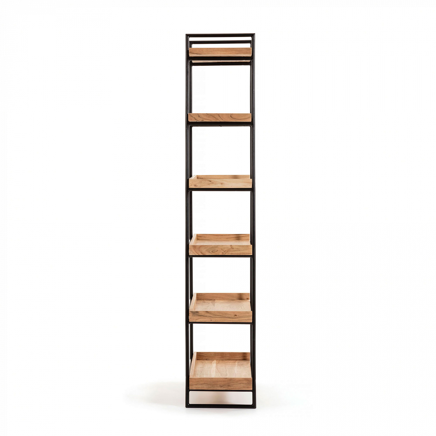 071789 Большой стеллаж 80x187 акация La Forma Basi  - Вид №1