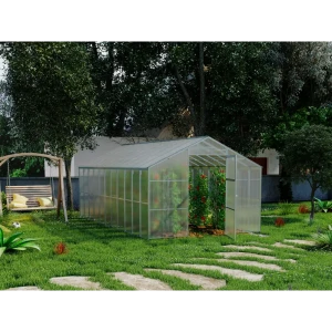 Каркас теплицы Santreyd Домик с усиленной конструкцией и двумя форточками 89351749