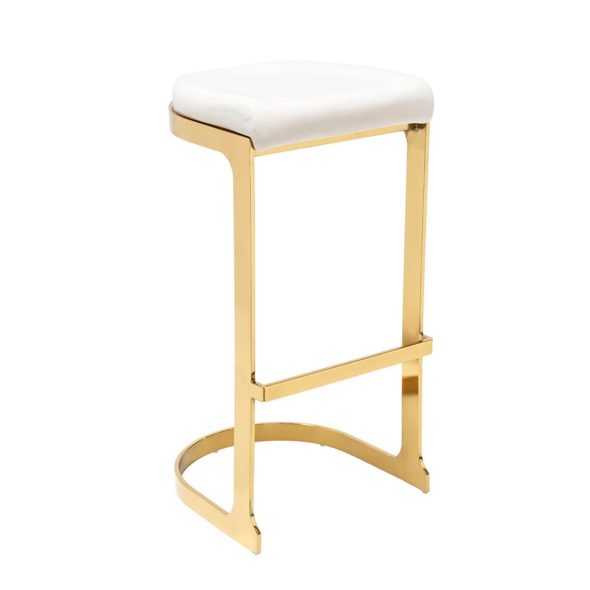 700440-18 ABHIKA ТАРЕЛКА GARDA VELVET WHITE/GOLD 