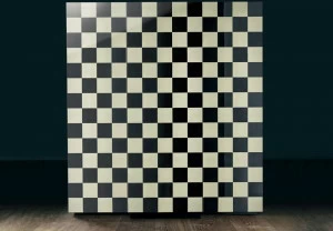 GIOPAGANI Комод деревянный с распашными дверцами Esprit noir