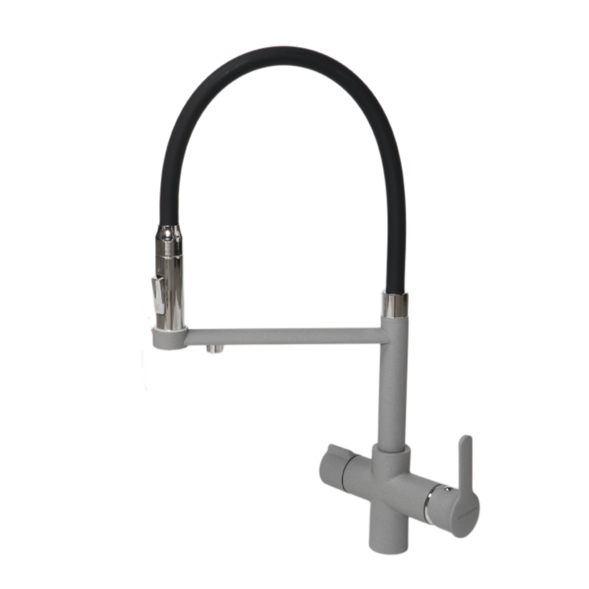 Смеситель для кухни FORAR Grey KIT KRAKEN 