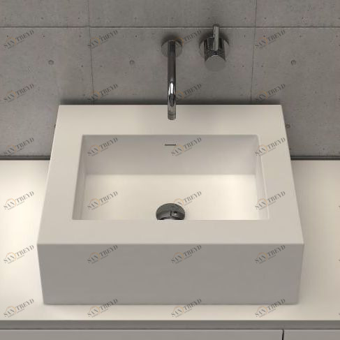 46675 Накладная раковина на столешницу  овальная Dimasi 