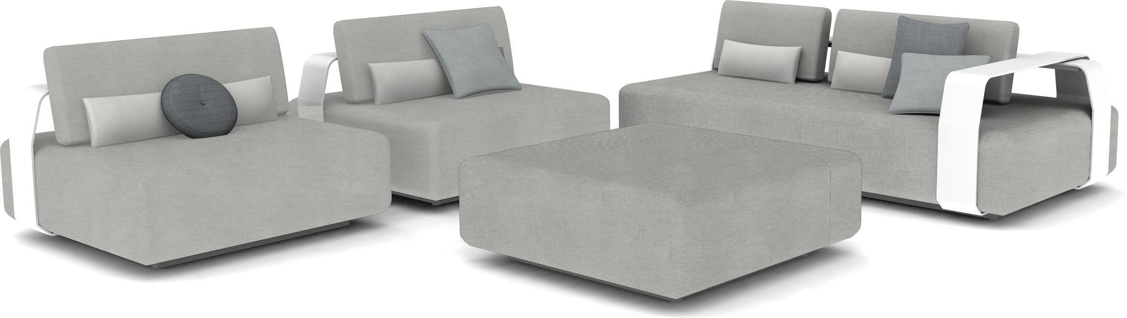 MNST346 Concept 3 белый f8 Manutti Kumo