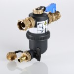 VT.383.B.05 Фильтр-дешламатор с пластиковым корпусом Valtec 3/4"  - Вид №3