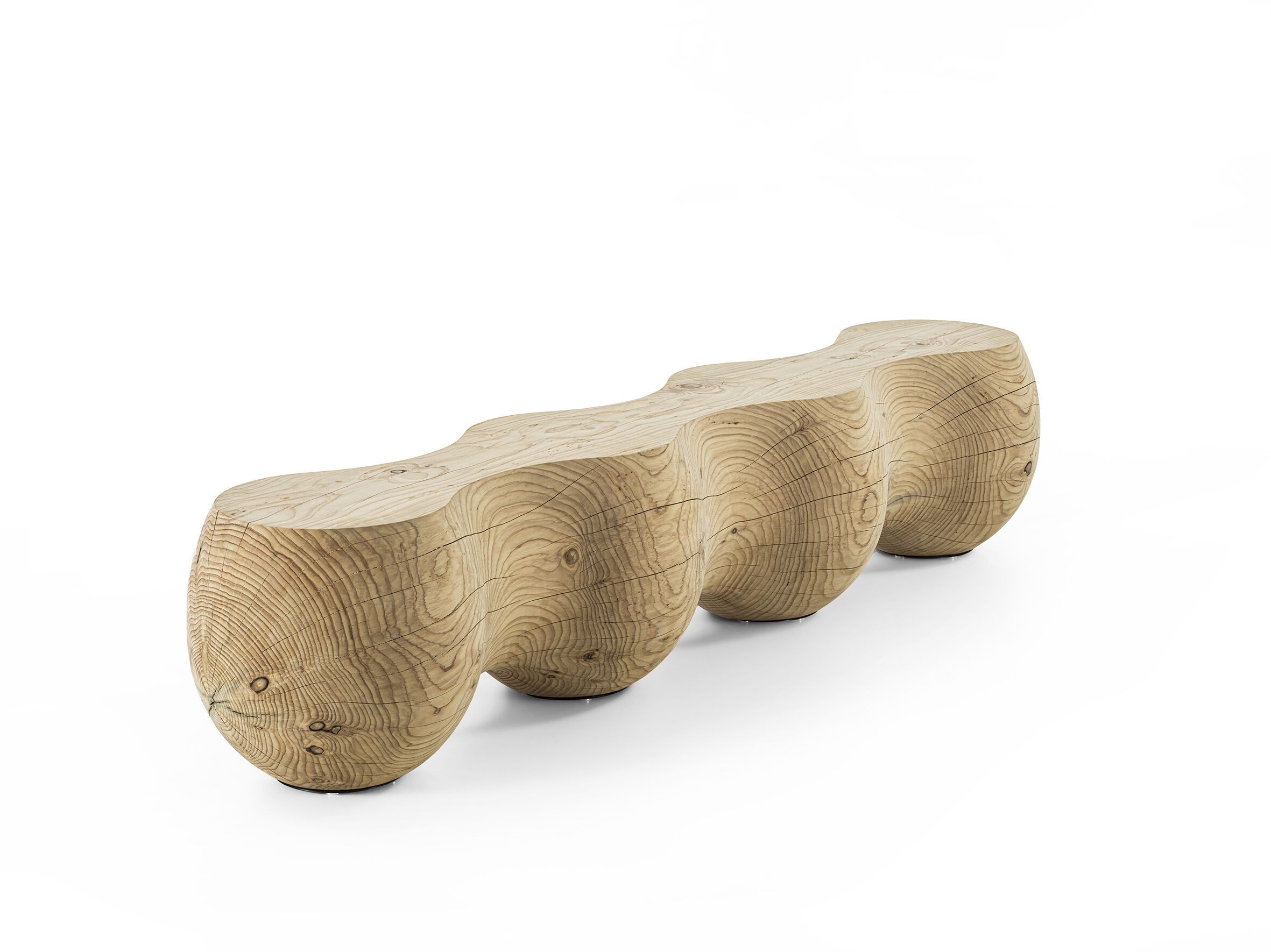 Скамейка из цельного кедра Riva 1920 BRUCO ARCH-00106586 - Вид №1