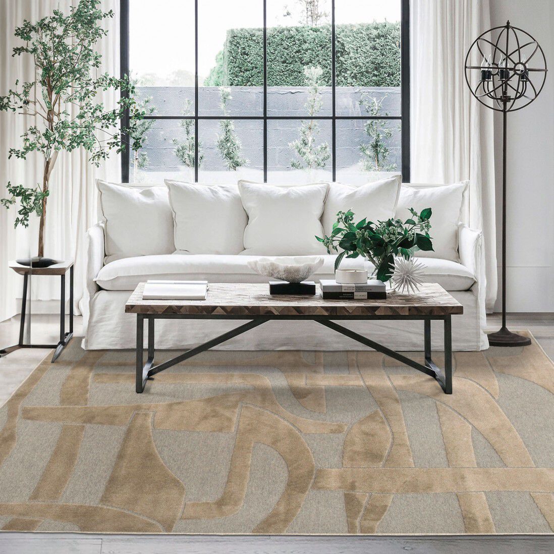 Прямоугольный ковер с рисунком Ademi Essential ARCH-00010065 - Вид №1