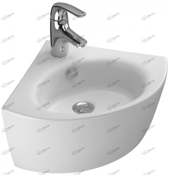 E1566-00 Угловой рукомойник 34 см Jacobdelafon OVE Santreyd