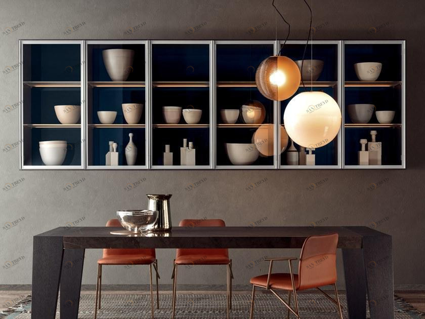 PIANCA Модульный стеллаж из стекла Spazioteca sun-id-1455550