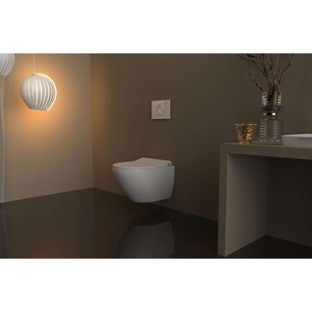 040024 Кнопка BERGES для инсталляции NOVUM R4  Berges АТОМ 410  - Вид №1