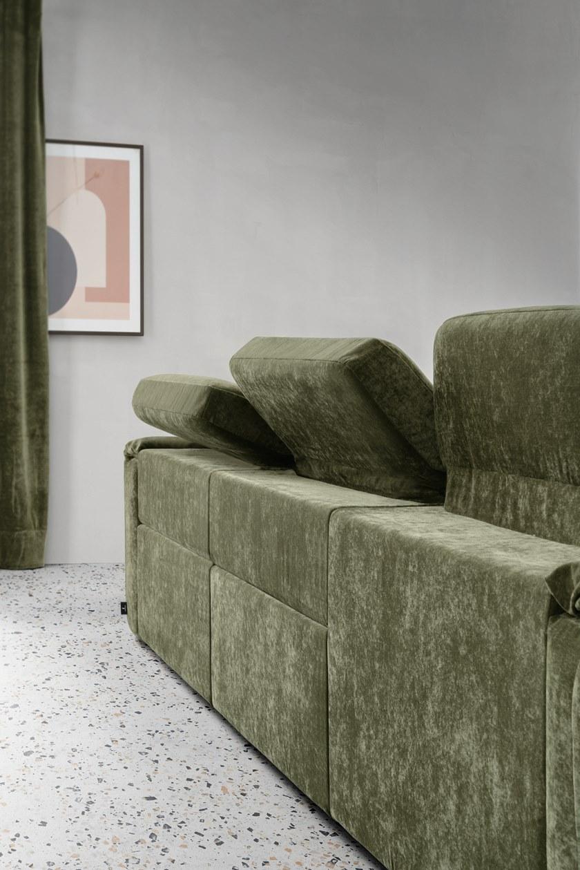 Felis Диван Relax из ткани 3-х местный с шезлонгом Softliving sun-id-1458479 - Вид №11