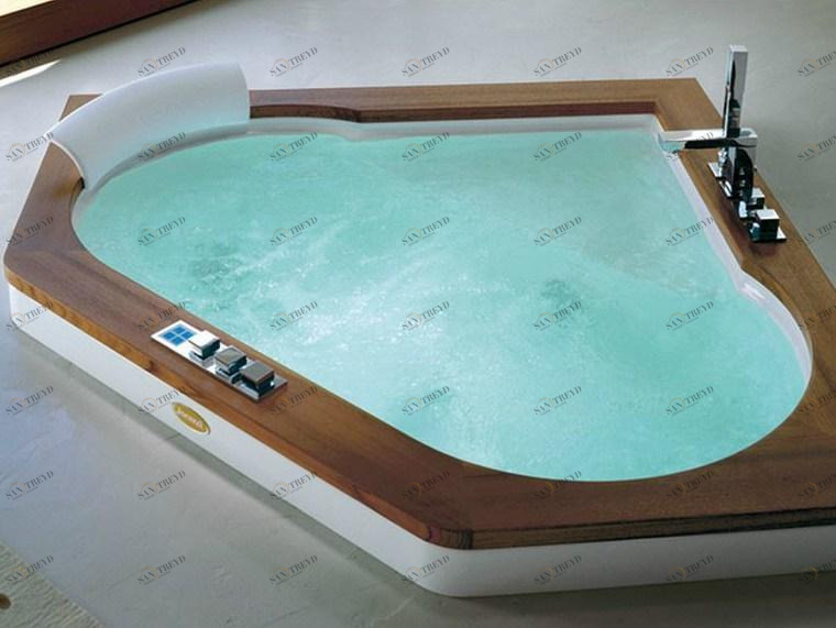 Jacuzzi® Угловая гидромассажная ванна Aura sun-id-1361322