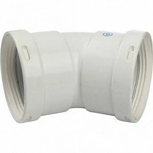 Угол дымохода STOUT DN80 45 градусов ВВ