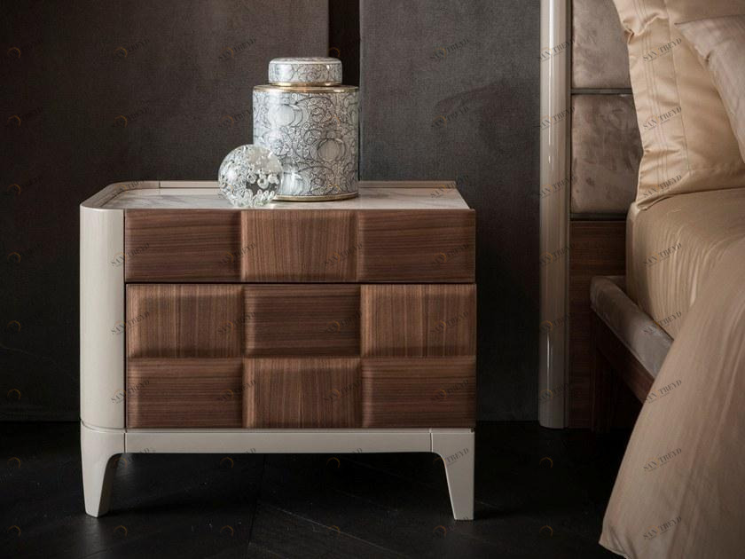 Dall'Agnese Прямоугольная тумбочка из дерева с ящиками Dama sun-id-1516591