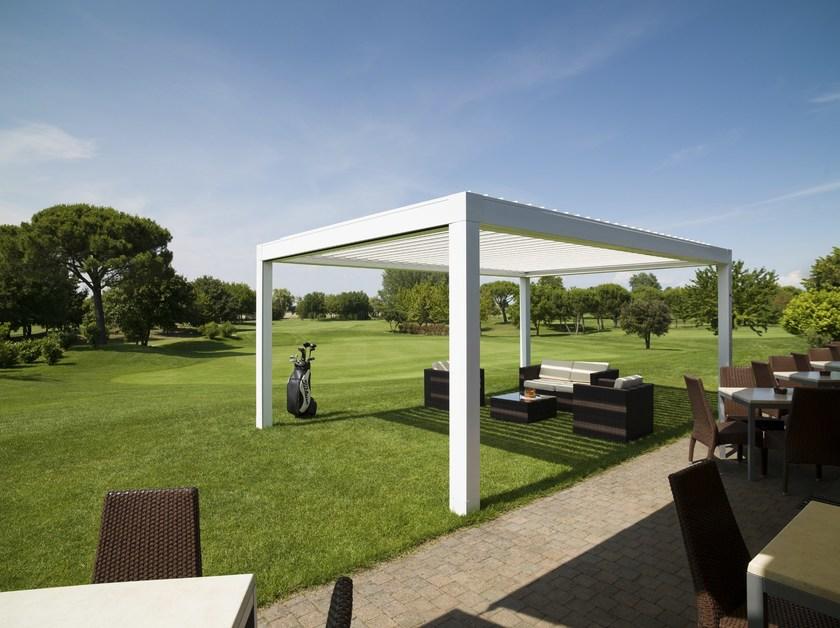 PRATIC F.lli ORIOLI Отдельностоящая пергола с регулируемыми жалюзи Opera sun-id-1500716 - Вид №10