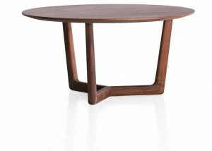 Porro Круглый деревянный журнальный столик