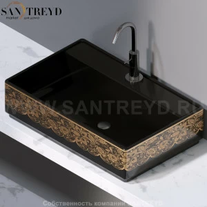 L621461G Накладная раковина на столешницу  прямоугольная A. e T. Italia Fly