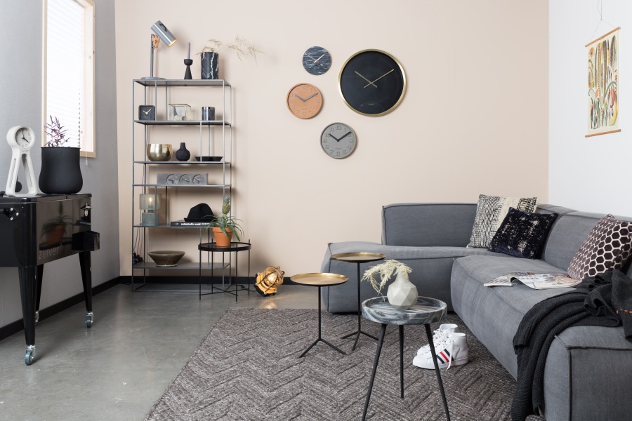 Ковер Punja 170х240 см темно-серый Zuiver 6000084 - Вид №1