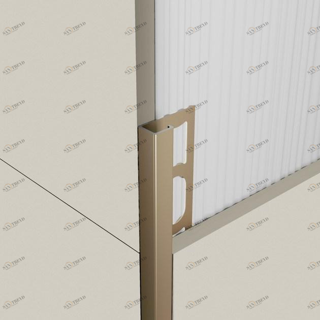 PROFILPAS Алюминиевая кромка для покрытий Trend color sun-id-1377780