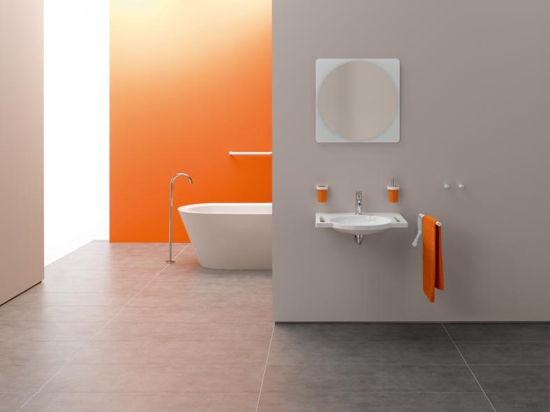 800.06.010 Дозатор для мыла или дезинфицирующего средства с держателем HEWI USA Produkte  - Вид №8