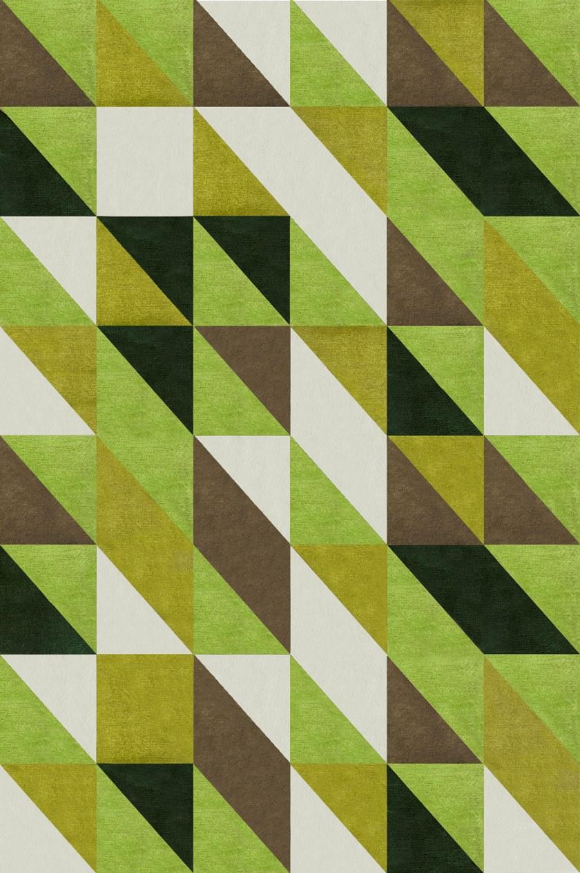 Barcelona Rugs Прямоугольный коврик ручной работы из шерсти мериноса Hydraulic sun-id-1417923 - Вид №3