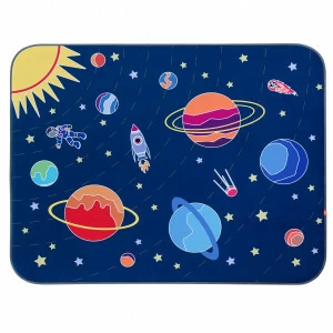 Детский игровой коврик 160х120 см "Открытый космос" БЕЛЬМАРКО  351573 Синий