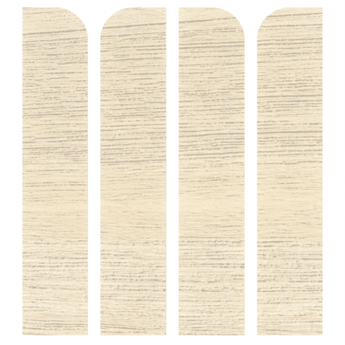 Заглушка для плинтуса, стикер  S81402.29 HANNAHHOLZ 