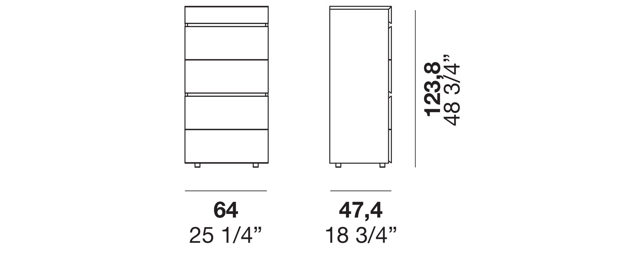 Деревянный комод Alf DaFrè Twice ARCH-00078674 - Вид №4