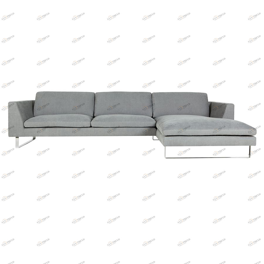 Угловой диван правый TOKYO серый Sits S1663