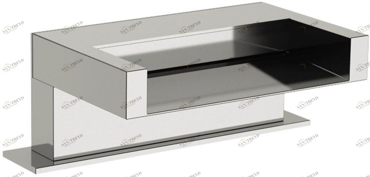 Remer Rubinetterie Каскадный излив для ванны на террасе Flash 91zca