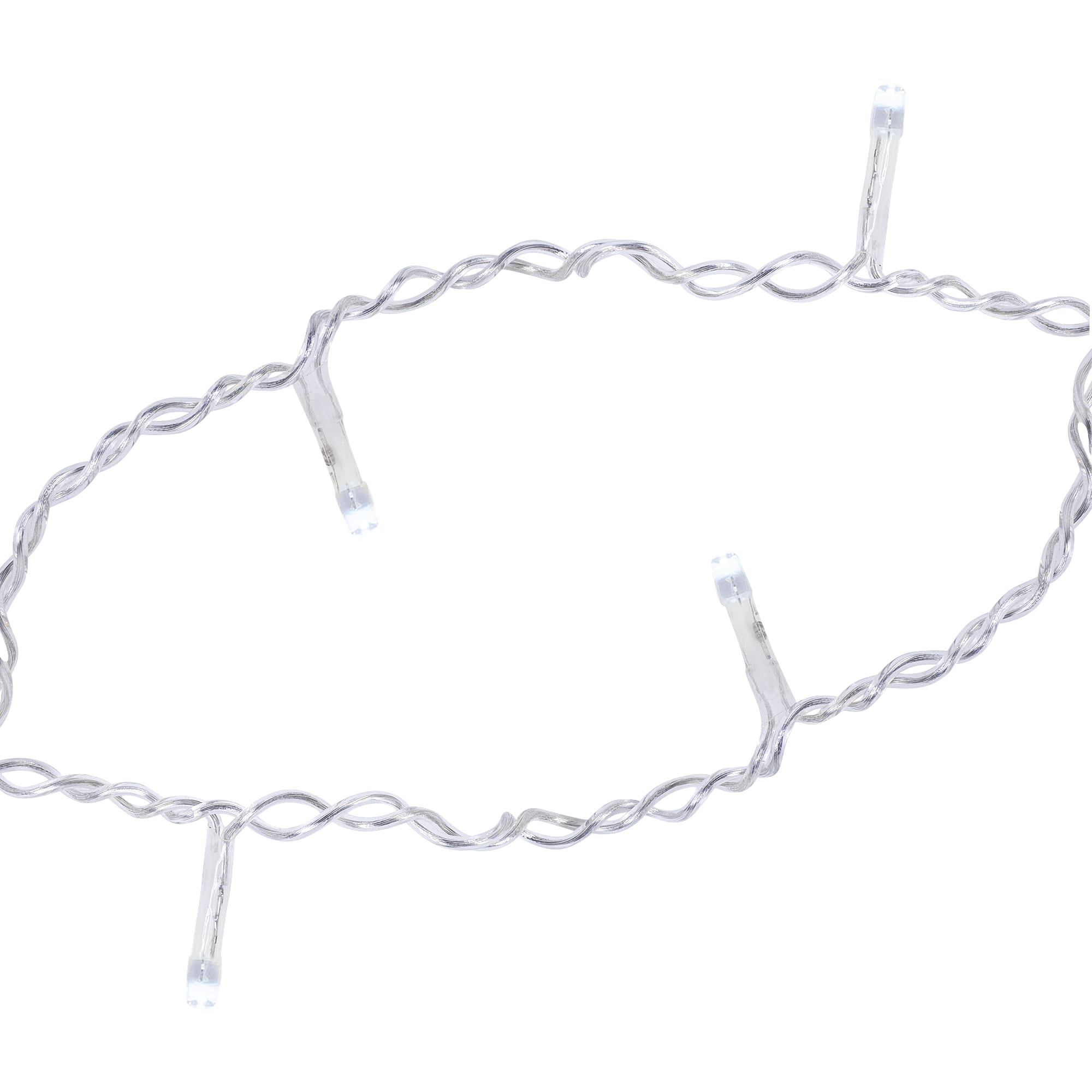 82061436 Электрогирлянда наружная «Занавес» 20 м 96 LED холодный белый Santreyd  - Вид №3