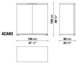 Maxalto Комод деревянный с распашными дверцами Mida sun-id-1420461 - Вид №6