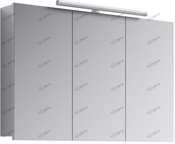 Бродвей Шкаф-зеркало со светильником Brw.04.10 AQWELLA Broadway sun-id-277902