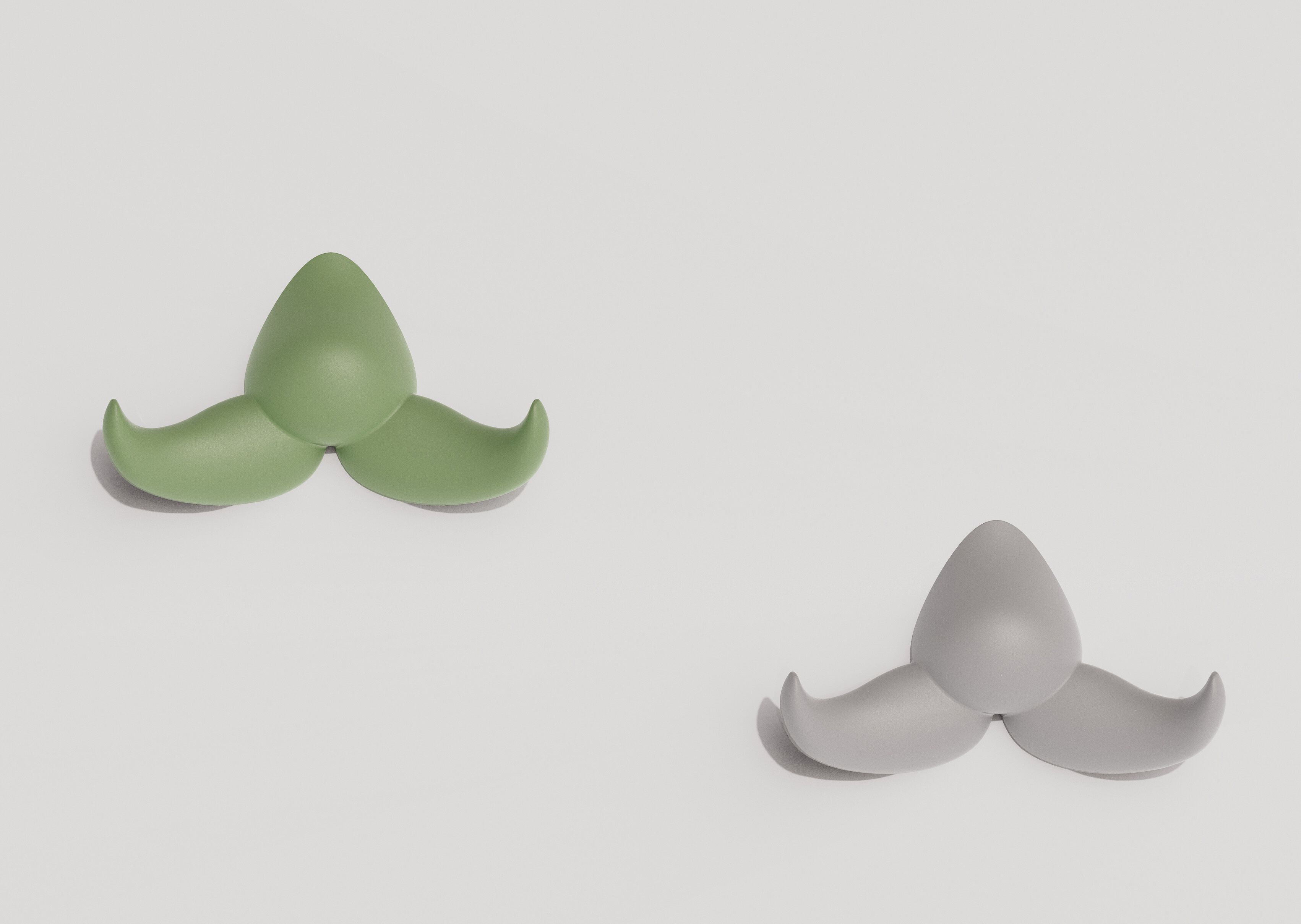 Настенная вешалка из смолы SLIDE BAFFO ARCH-00061270 - Вид №5