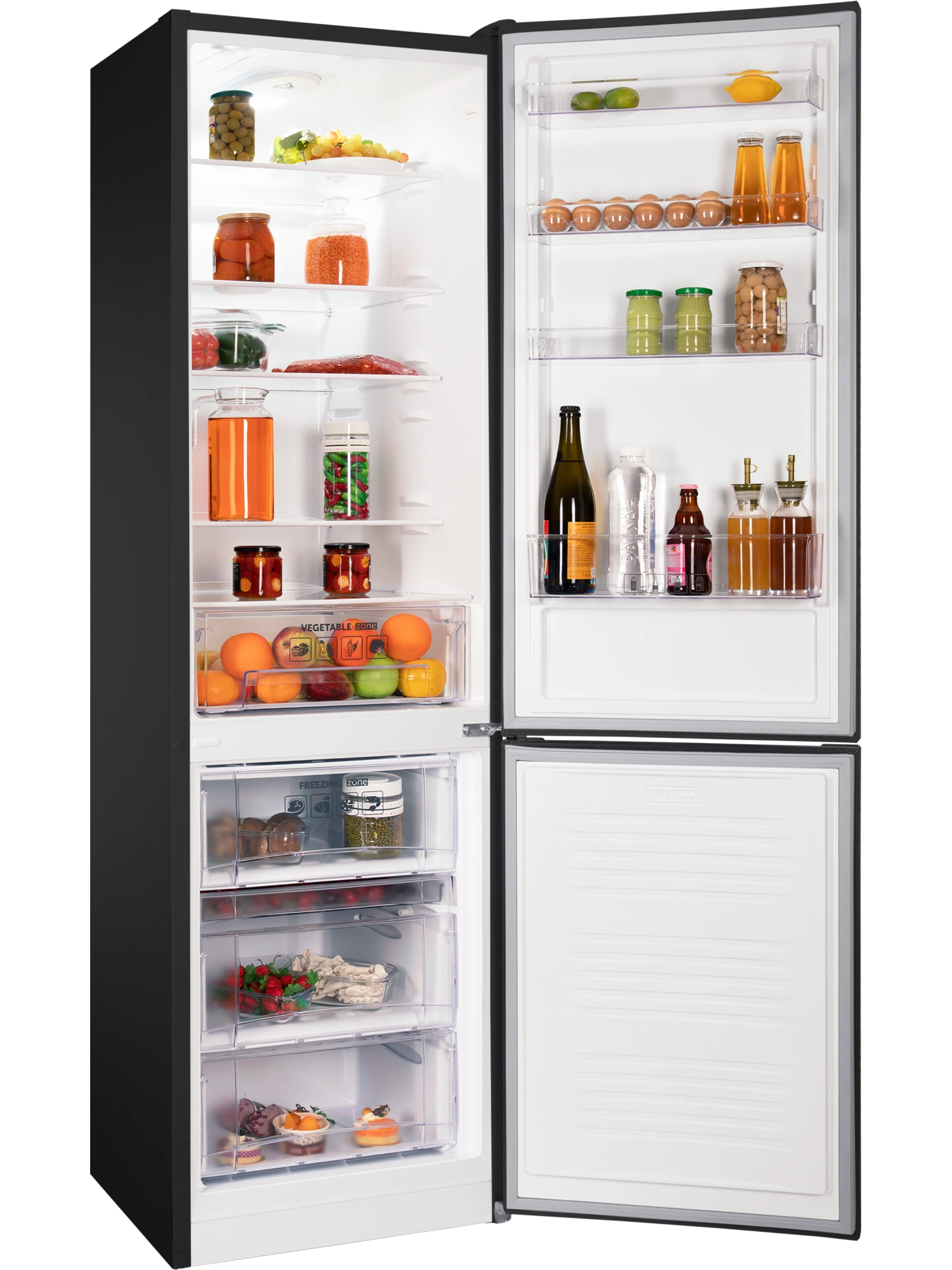 9291899 Холодильник с морозильником   NORD NRB 154 B черный STDN-0109081 - Вид №1