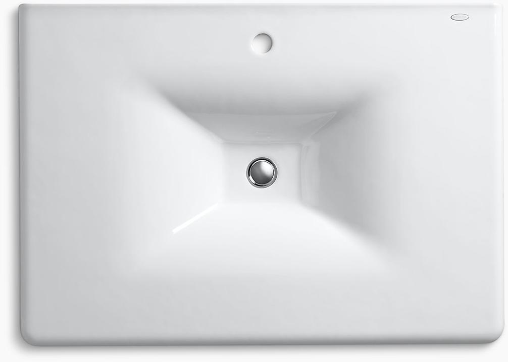 K-3049-1-GRL Накладная раковина на столешницу  прямоугольная Kohler  - Вид №2