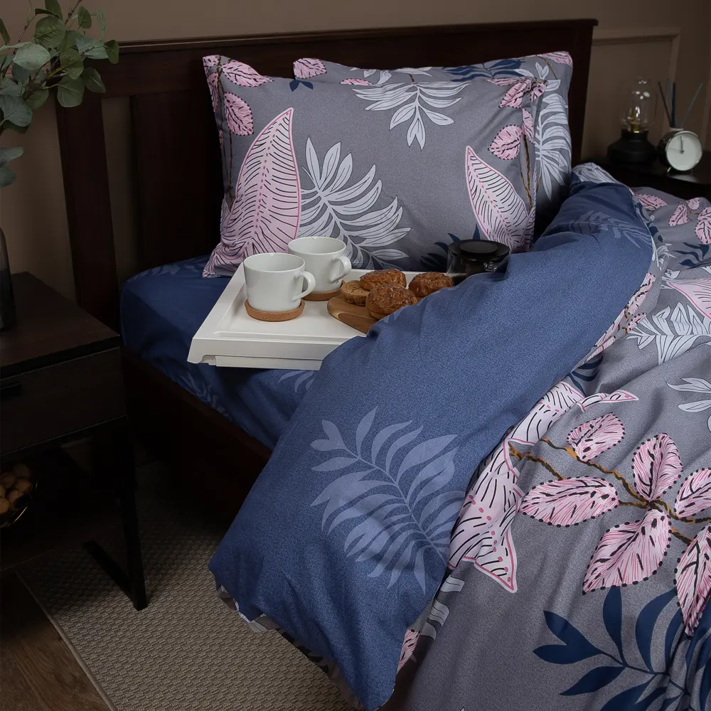 Комплект постельного белья Eclair Форист двуспальный сатин STLM-2195174 - Вид №4