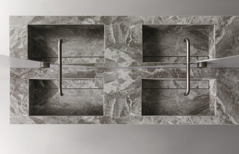 NOVELLO Подвесная тумба под умывальник из дуба с зеркалом Craft 2.0 sun-id-1416040 - Вид №5