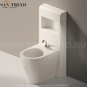 TR409003 Биде напольное Niagara Ceramica Flaminia