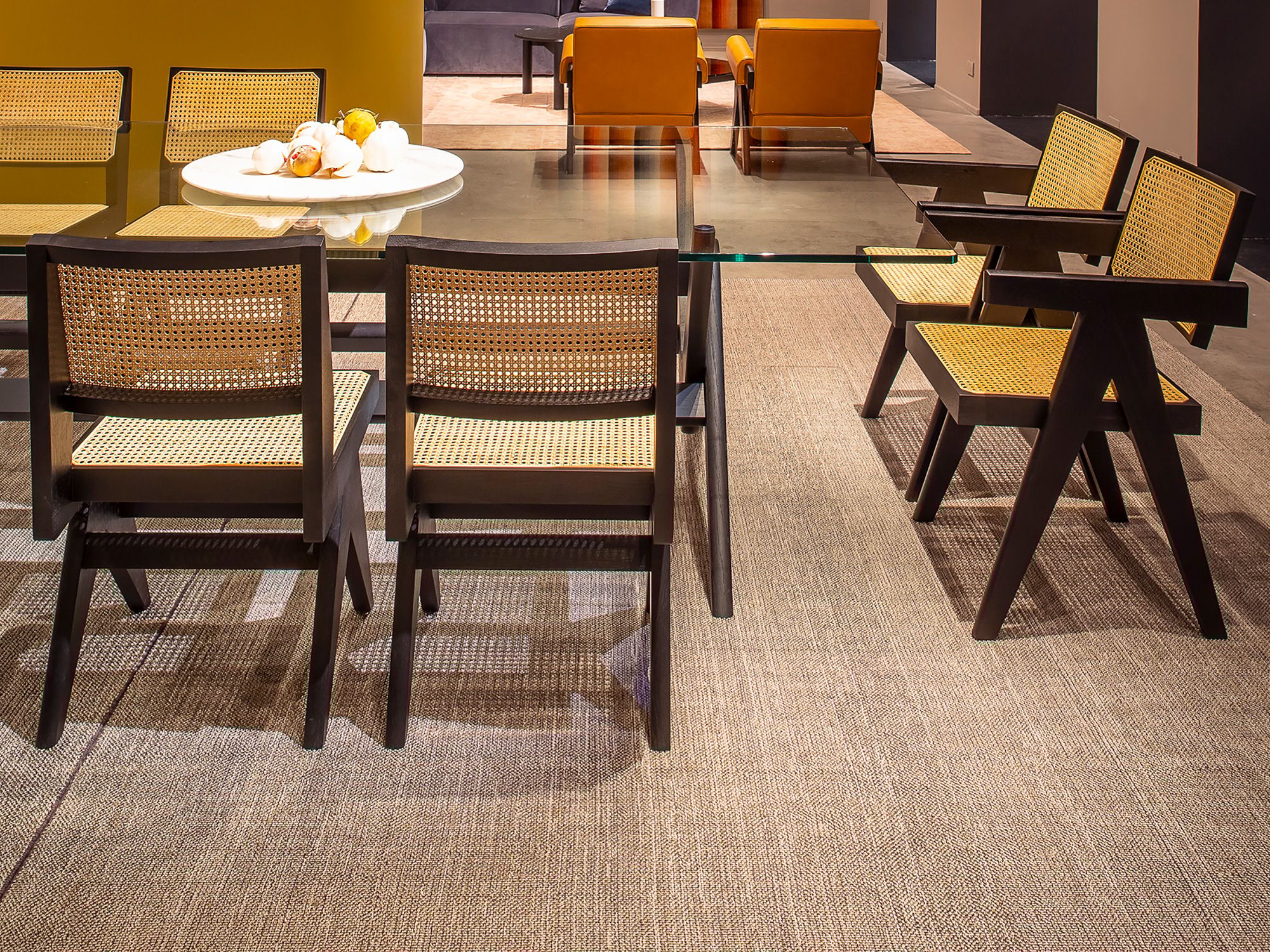 Ковер ручной работы из джута и полиэстера G.T.DESIGN канотье ARCH-00071637 - Вид №2